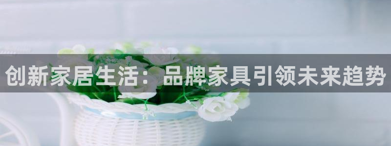 球盟会头号玩家是谁：创新家居生活：品牌家具引领未来趋势